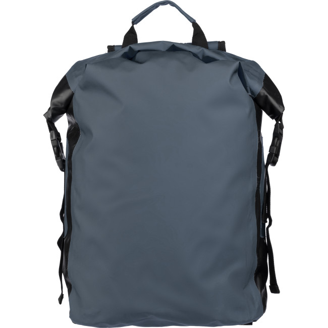 Promotional Tarpaulin Waterproof Rolltop Backpack - Image 2