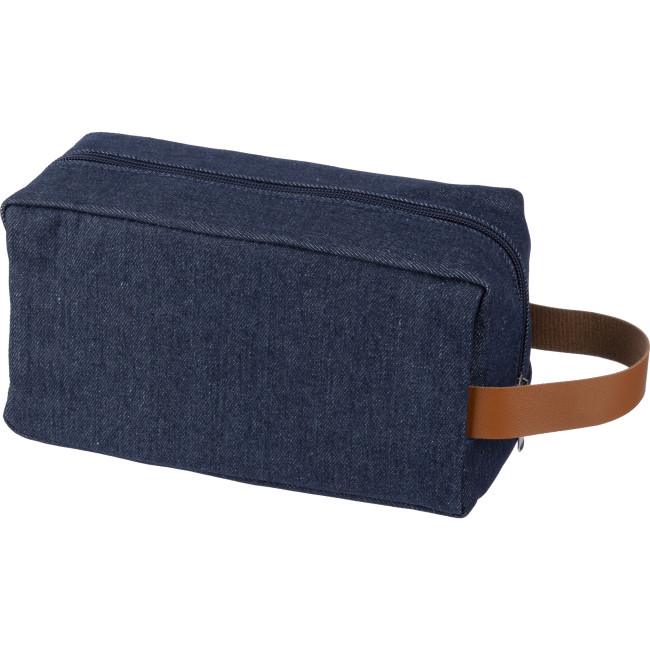 Promotional Denim Cosmetic Bag