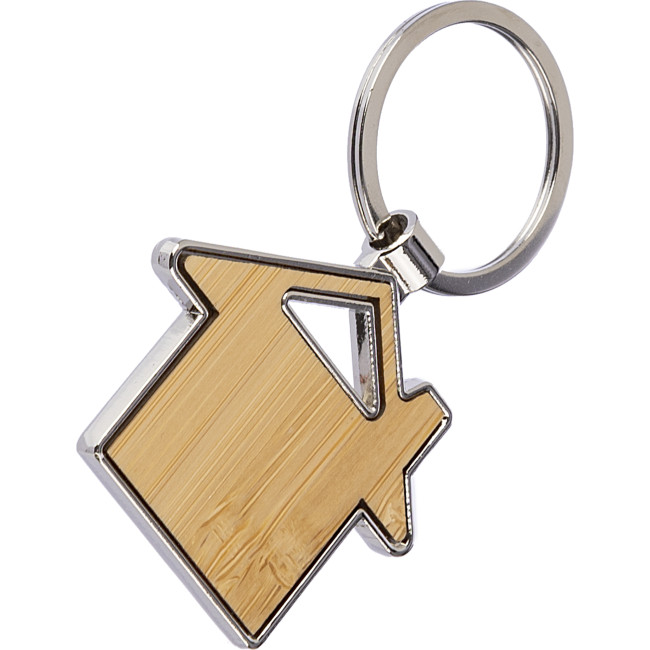 Promotional Bamboo House Key Holder