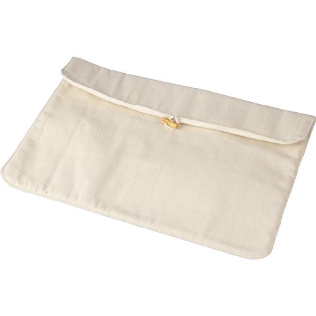 Promotional Cotton Laptop Pouch - Image 1