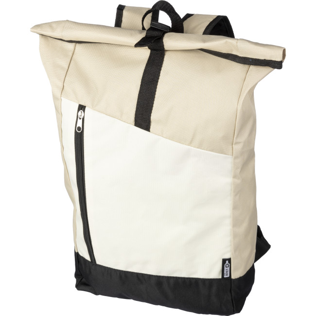 Promotional RPET Roll-Top Backpack