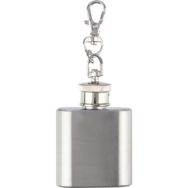 Promotional Stainless Steel Hip Flask Keychain 30ml