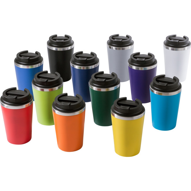 Promotional Stainless Steel Travel Mug 350ml - Image 1