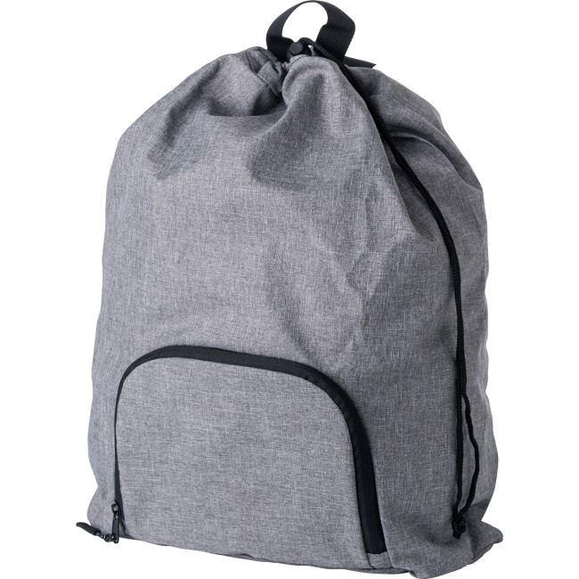 Promotional Drawstring Foldable Backpack