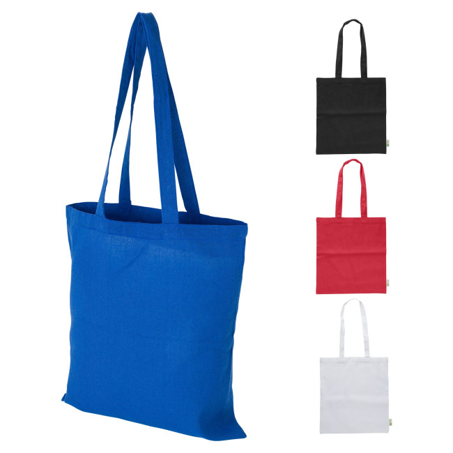 Promotional Recycled Cotton Shopping Bag 120gsm