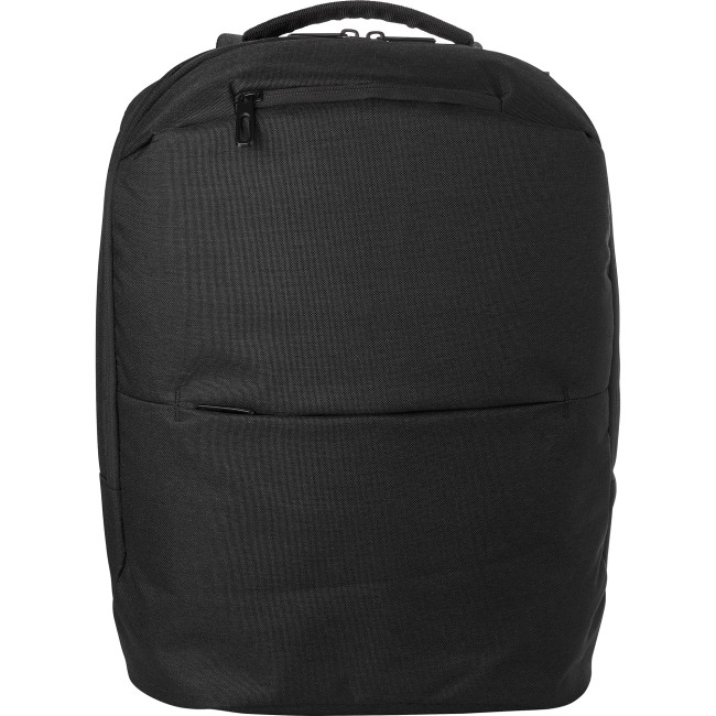 Promotional Polyester Laptop Backpack - Image 2