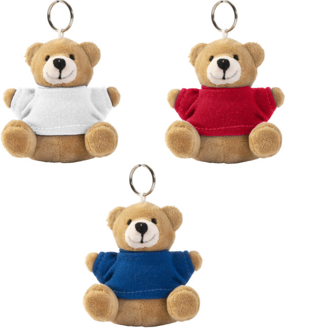 Promotional Teddy bear keyring - Image 1