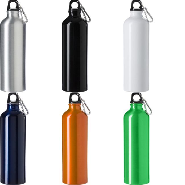 Promotional Aluminium single walled bottle 750ml - Image 1