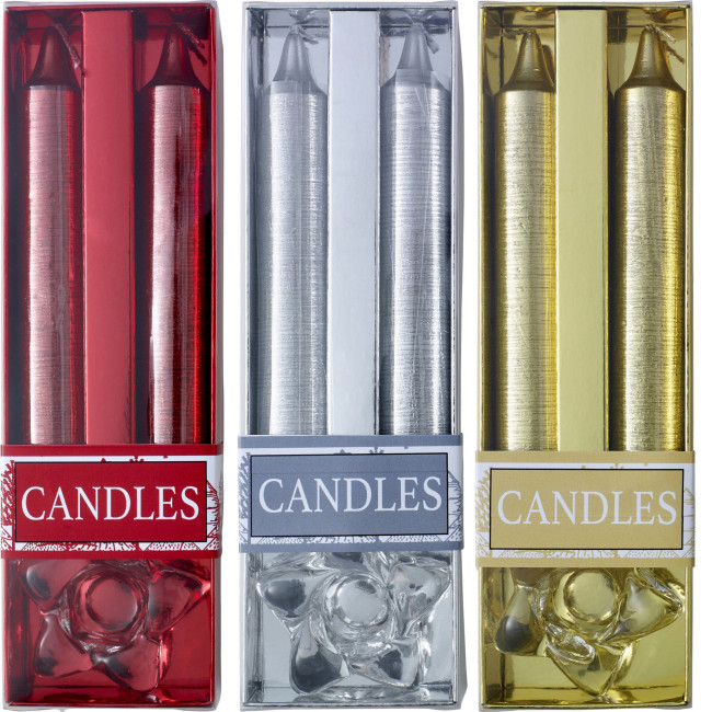 Promotional Glass candle holder - Image 1