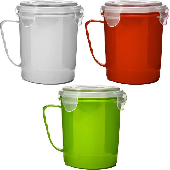 Promotional Microwave Plastic Mug - Image 1