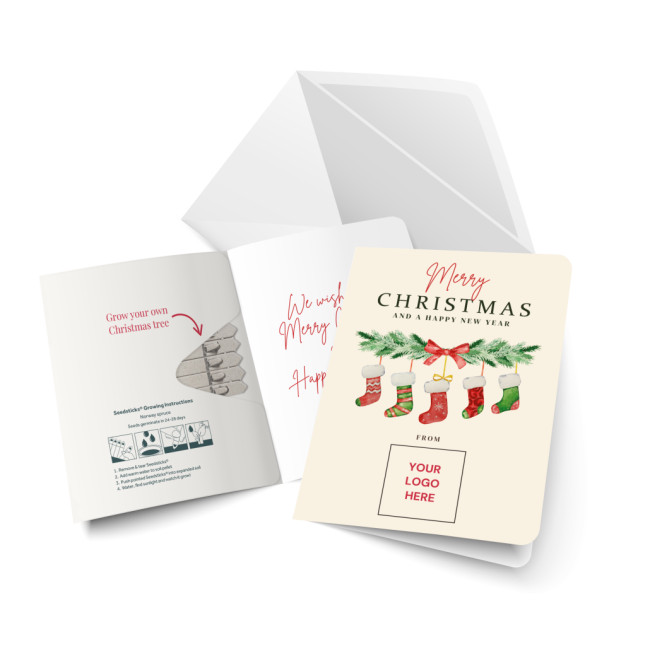 Promotional Christmas Seedsticks Greeting Cards - Image 4