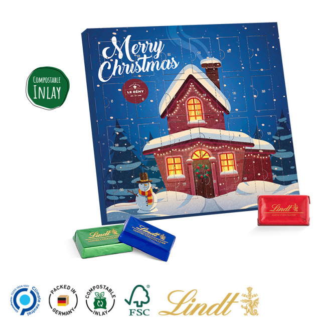 Promotional Lindt Mini Bar Chocolate Advent Calendar