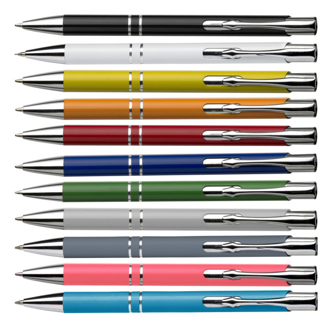 Promotional Push button ballpen - Image 1