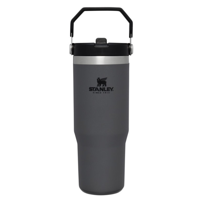 Promotional Stanley IceFlow™ Flip Straw Tumbler 890ml Charcoal - Image 1