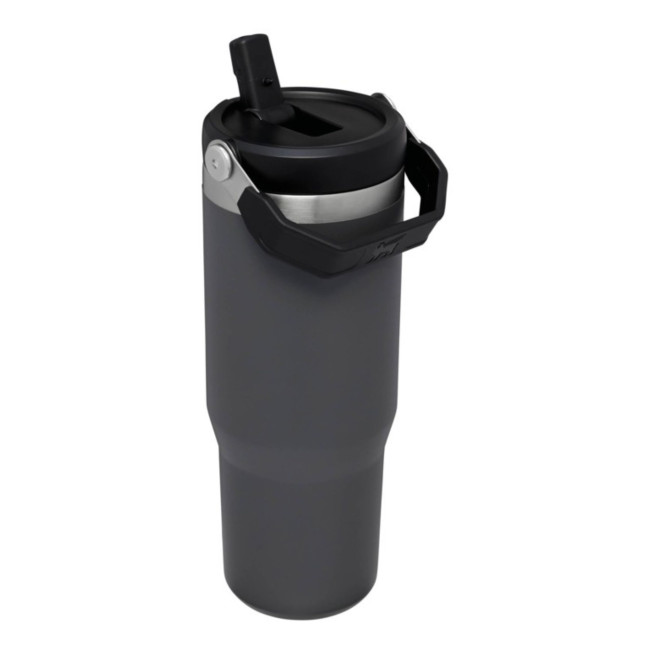 Promotional Stanley IceFlow™ Flip Straw Tumbler 890ml Charcoal - Image 2