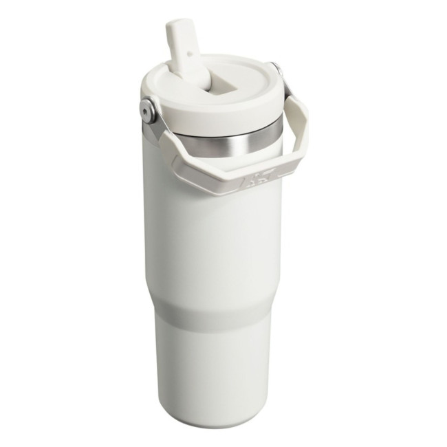 Promotional Stanley IceFlow™ Flip Straw Tumbler 890ml Frosted White - Image 2