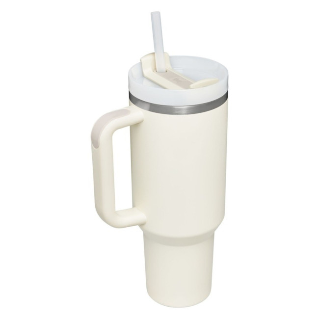 Promotional Stanley Quencher H2.0 Tumbler 1200ml Cream - Image 2