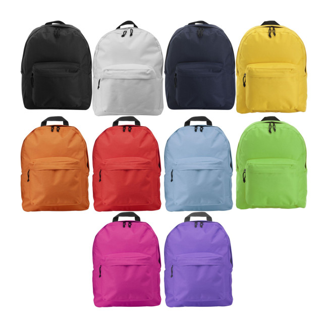 Promotional Polyester backpack - Image 1