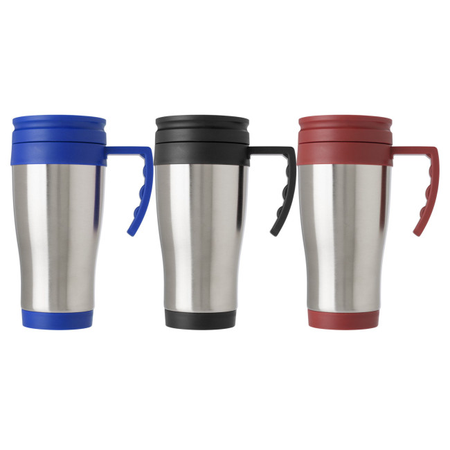 Promotional Stainless Steel travel mug 420ml - Image 1