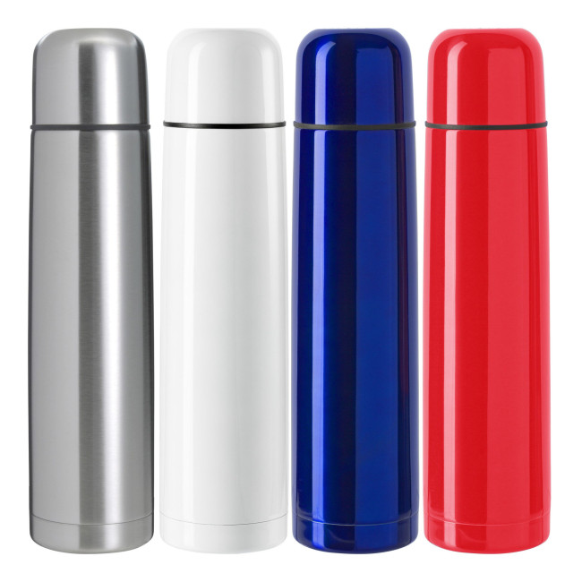 Promotional Stainless steel double walled vacuum flask 1000ml - Image 1