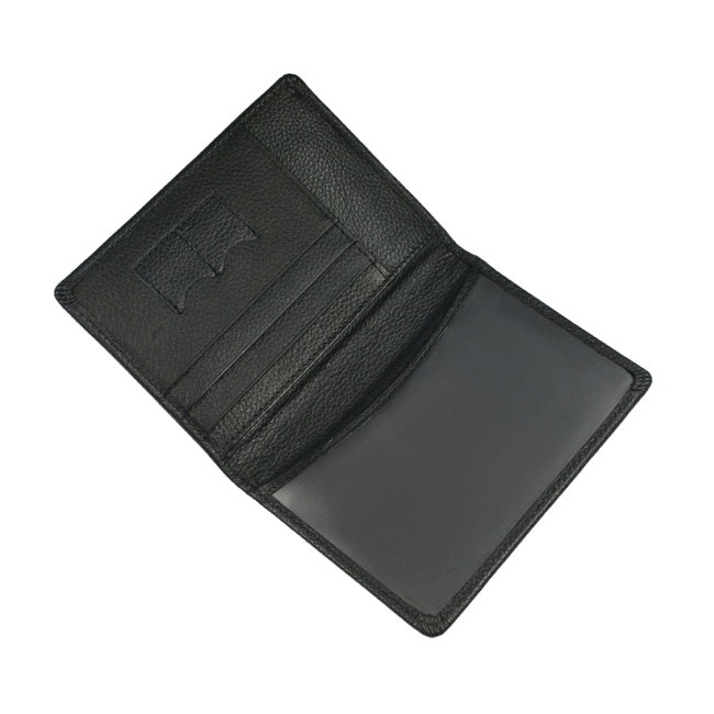 Promotional Biodegradable Leather Passport Case - Image 2