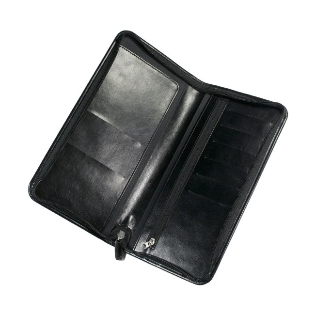 Promotional Darwin PU Zipped Travel Wallet - Image 2