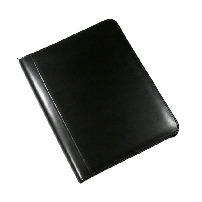 Promotional Biodegradable Leather A4 Non-Zipped Folder