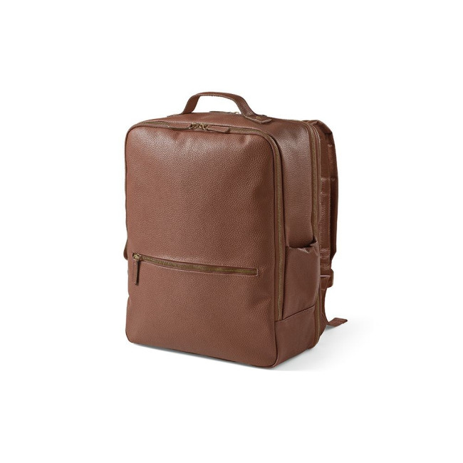 Promotional Paris Backpack 20L Recycled Leather - Image 1