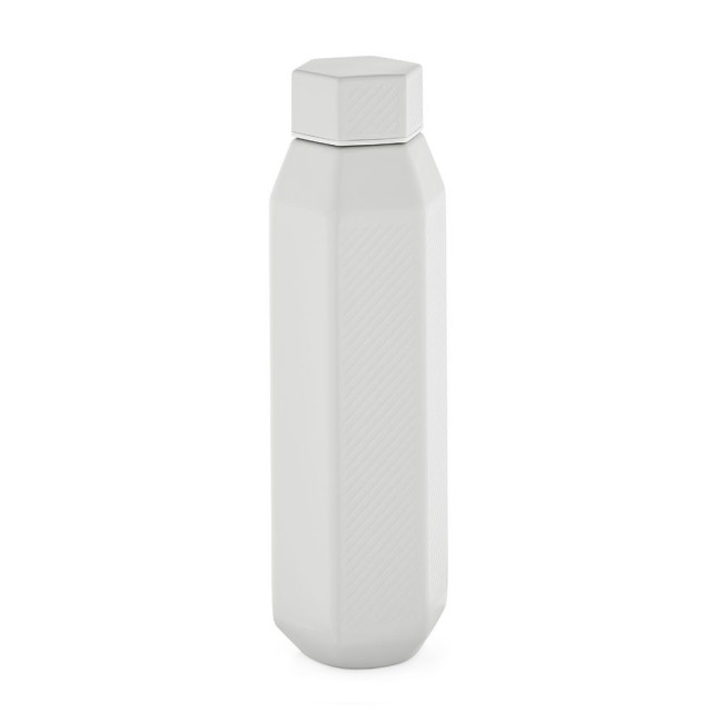 Promotional Hexagul Bottle Recycled Stainless Steel 530ml - Image 3