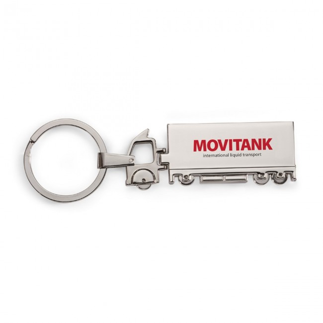 Promotional Truck Metal Keyring - Image 4