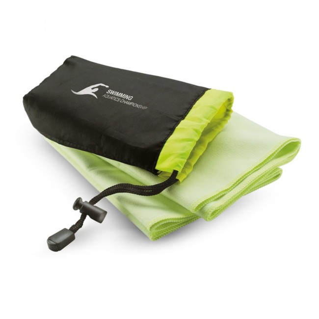 Promotional Sport Towel In Nylon Pouch - Image 3