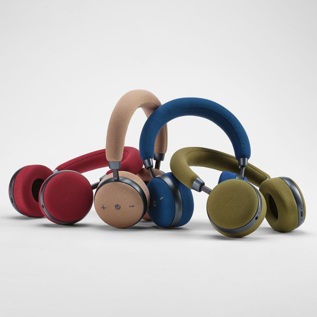 Promotional Bell Headphones Recycled ABS 500mAh - Image 2