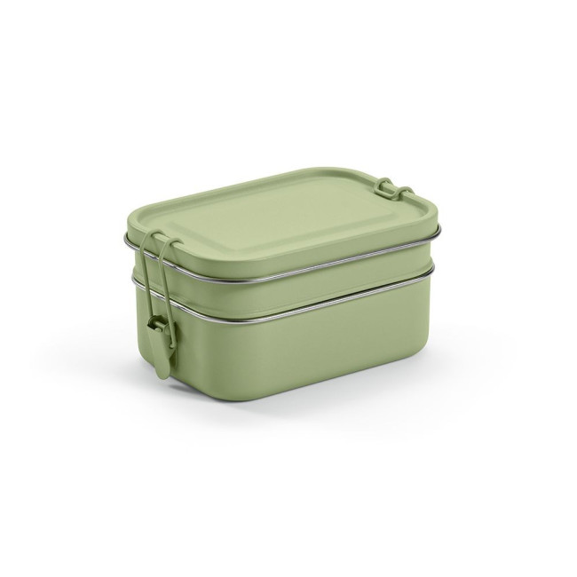 Promotional Tintoretto Lunchbox Recycled Stainless Steel 1240ml - Image 1