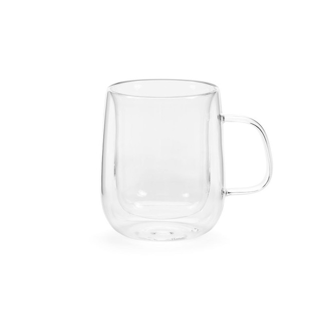 Promotional Elbe 450 Mug Borosilicate Glass 440ml - Image 1