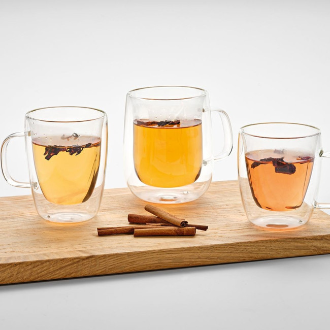 Promotional Elbe 450 Mug Borosilicate Glass 440ml - Image 2