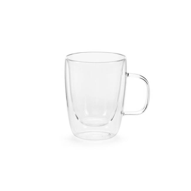 Promotional Elbe 350 Mug Borosilicate Glass 300ml - Image 1