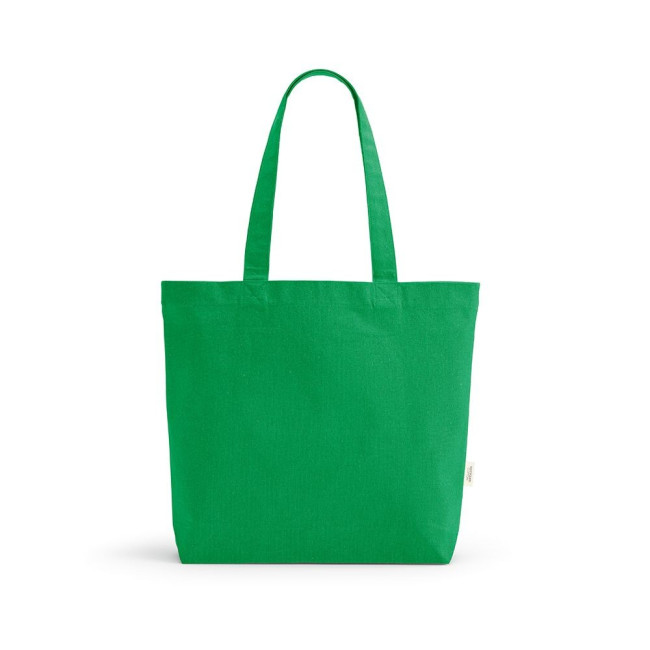 Promotional Blanc Shopping Bag Recycled Cotton 220gsm - Image 8