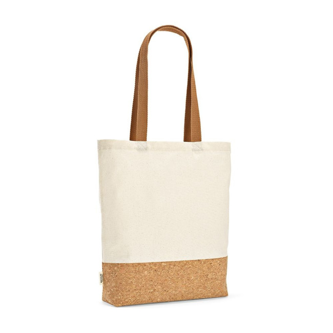 Promotional Chimborazo Shopping Bag Recycled Cotton 180gsm