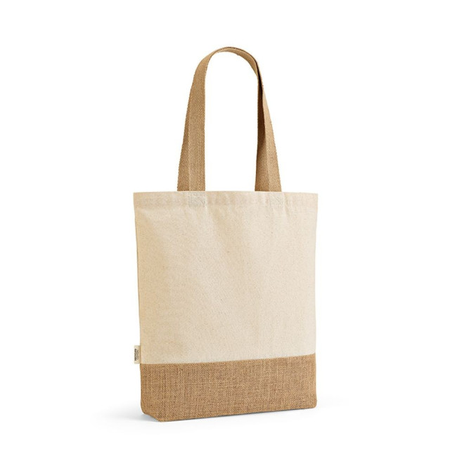 Promotional Puncak Shopping Bag Recycled Cotton 180gsm