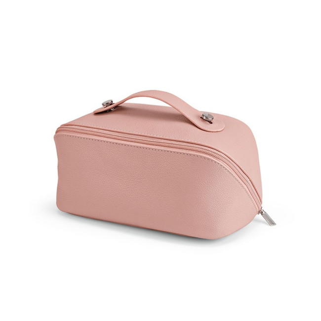 Promotional Macao Toiletry Bag Recycled Leather - Image 1