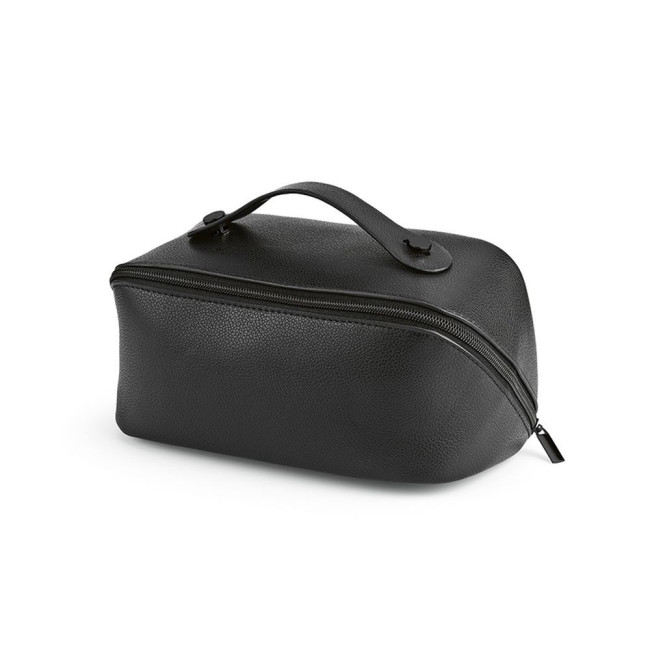 Promotional Macao Toiletry Bag Recycled Leather - Image 3