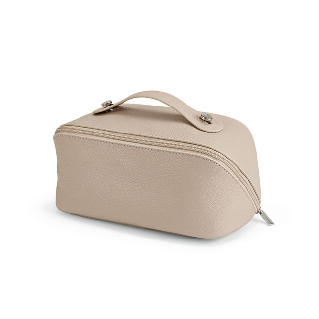 Promotional Macao Toiletry Bag Recycled Leather - Image 4