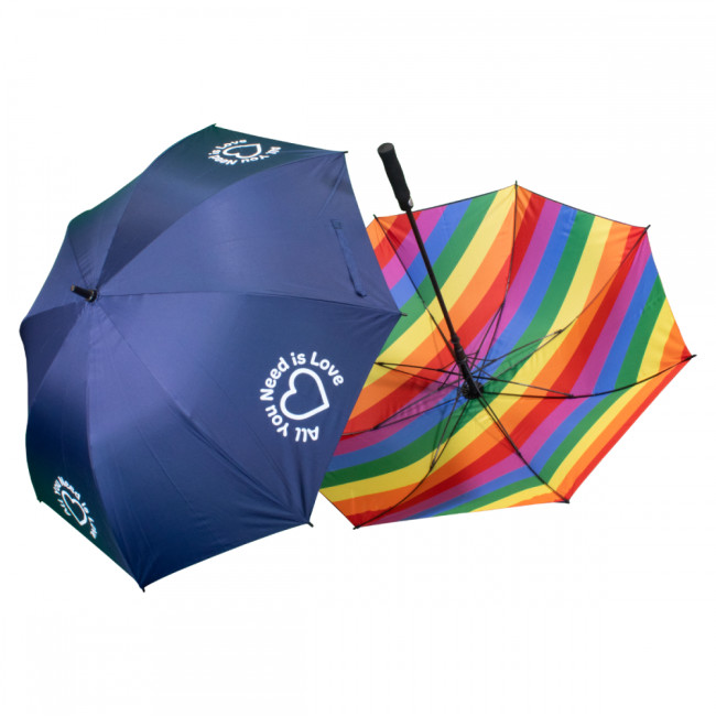 Promotional Full Colour Printed Golf Umbrella - Image 1