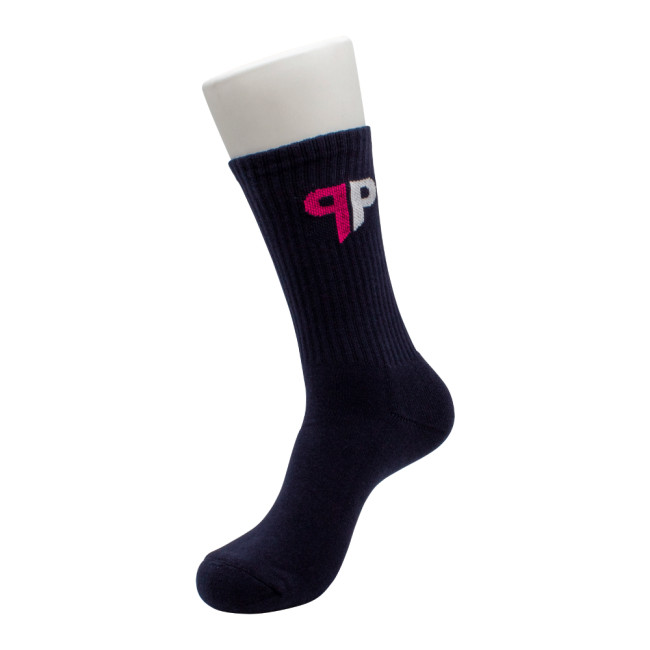 Promotional Jacquard Terry Knitted Cotton Sports Socks - Image 3