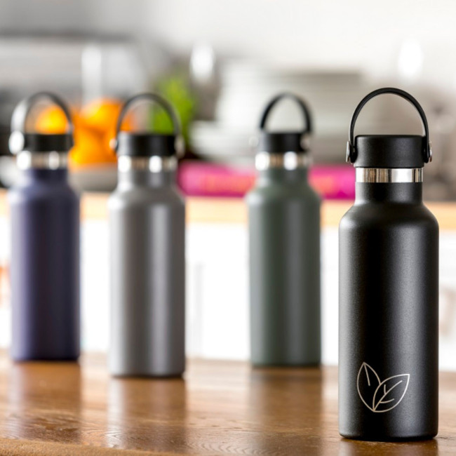 Promotional Santos 500ml Recycled Insulated Bottle - Image 8