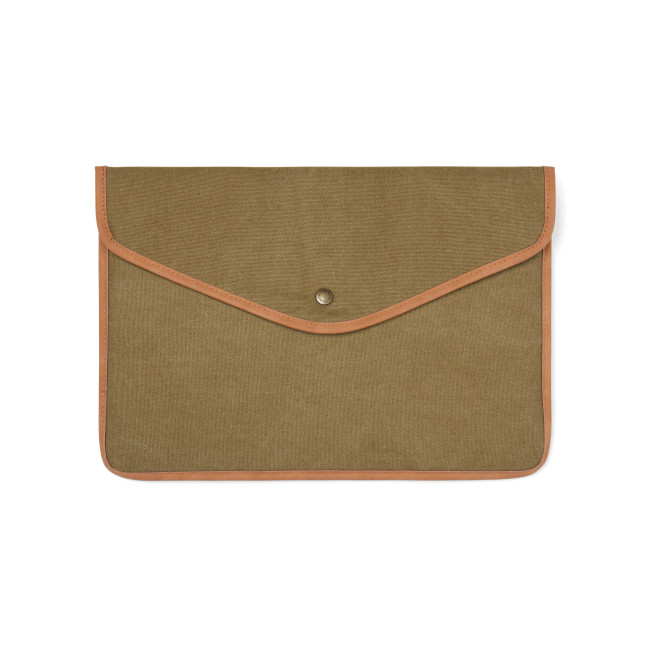 Promotional VINGA Bosler GRS Recycled Canvas 16" Laptop Sleeve - Image 2