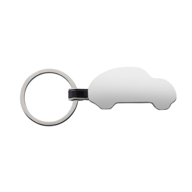 Promotional RCS Recycled Zinc Alloy Car Keyring