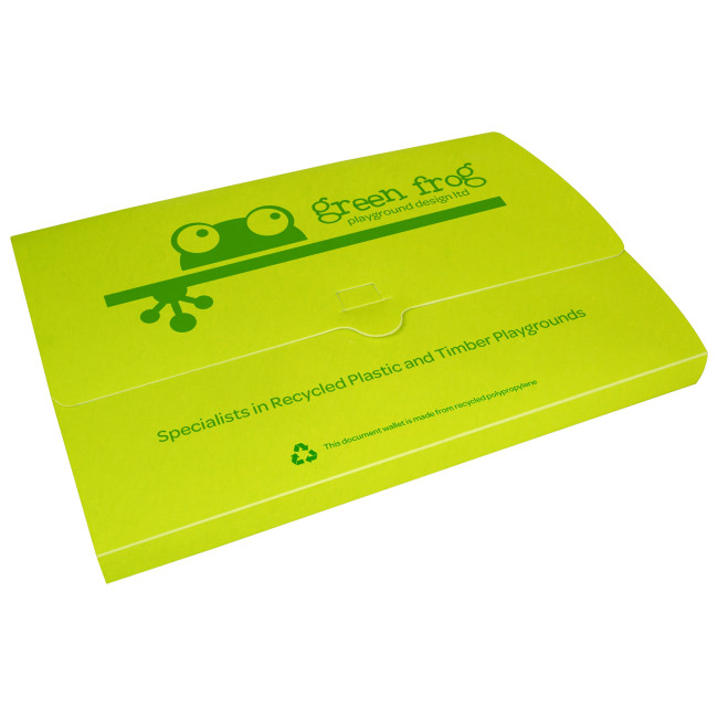 Promotional Enviro-Smart Polyprop Pop Presentation Case