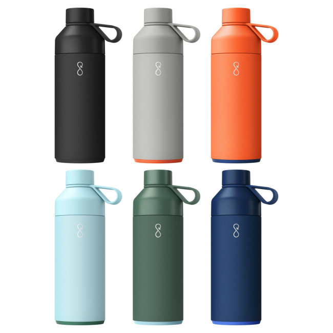 Promotional Big Ocean Bottle Vacuum Insulated Water Bottle 1000ml - Image 1