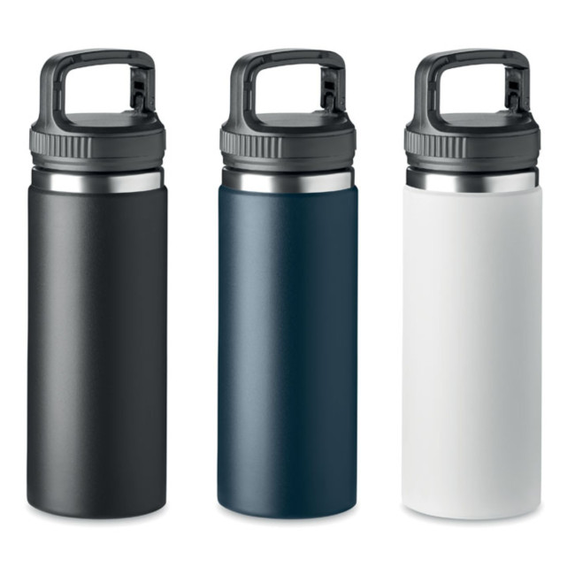 Promotional Double Wall Stainless Steel Flask 500ml - Image 1